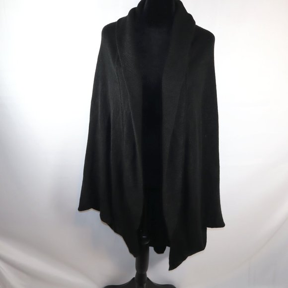 Layers by Lizden Sweaters - Layers by Lizden Marvelush Black Knit Cocoon Cardigan Women's Size XL/1X-NWOT
